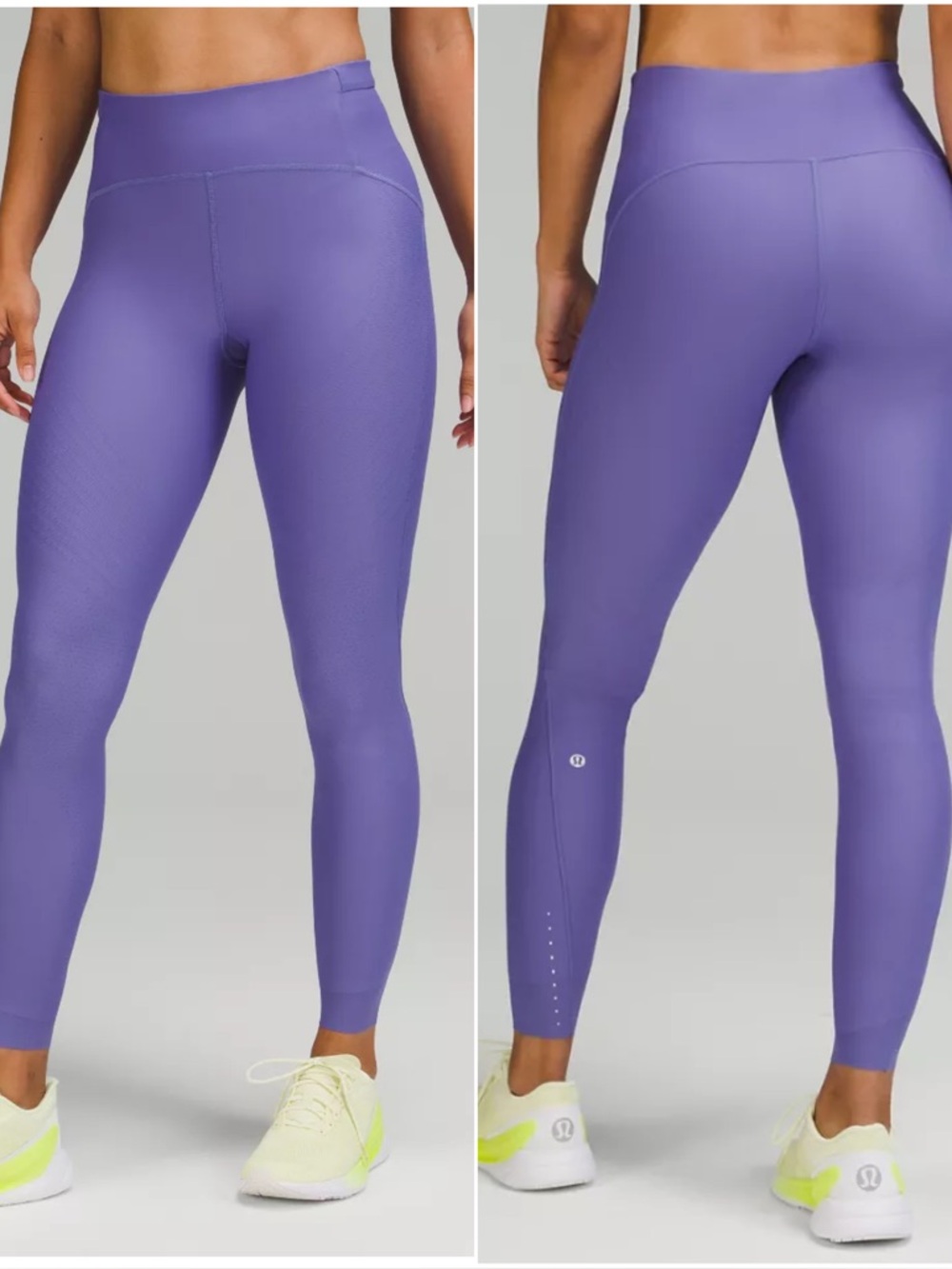 Lululemon SenseKnit High-Rise Running Tight 28" Charged Indigo Chai leggings 6